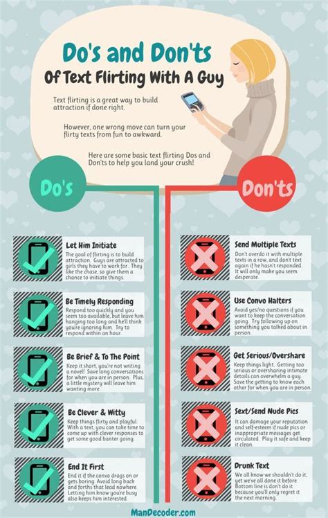 dating rules for texting
